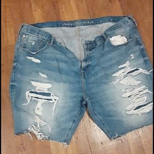 Men's jean shorts